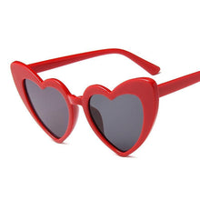 Load image into Gallery viewer, Elegant Retro  Love Heart Sunglasses Women Big Frame Personality Sunglasses Fashion Cute Retro Cat Eye Vintage Sunglasses  For Women and Girl
