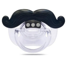 Load image into Gallery viewer, Modern Luxury Beard Pacifier Food Grade Silicone Funny Baby Nipple Teethers Toddler Pacifier Mousage For Baby and Kids

