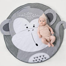 Load image into Gallery viewer, Creative Elephant Design Baby Play Mat  Round Carpet Cotton Animal Play Mat Newborn Infant Crawling Carpet For Baby Kids

