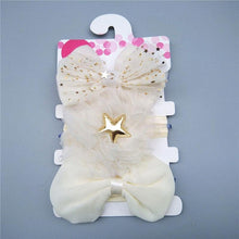 Load image into Gallery viewer, Luxury Modern Baby Headband Crown Flower Bows Hairband Baby Girl Headbands Newborn Hair Accessories Elastic Baby Hair Band
