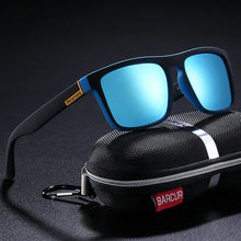 Load image into Gallery viewer, BARCUR Men's Polarized Driving Sunglasses – UV400 Protection Lightweight TR90 Frame Anti-Glare Lens Stylish Oculos de Sol Summer Sunglasses
