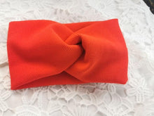 Load image into Gallery viewer, New Autumn Winter Baby Hat Soft Elastic Cotton Newborn Baby Girl Hat Kids Cap Bow In Modern Turban Design
