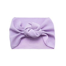 Load image into Gallery viewer, Head wrap Baby Headband Top Knot Headbands Over Sized Bow Hair Newborn Head Band For Baby Girl In elegant Modern Design
