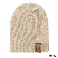Load image into Gallery viewer, Modern Kids Girls &amp; Boys Winter Hat Soft Warm Beanie Crochet Elasticity Knit Children Casual Warm Cap For Kids
