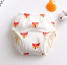 Load image into Gallery viewer, 8-layer Pants Baby Diapers Reusable Training Pants Washable Cloth Diapers Waterproof Pants Nappies  With Leak-proof Side
