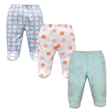 Load image into Gallery viewer, 3PCS Baby Pants 100% Cotton Baby Girls and  Boys Clothes Unisex Casual Bottom PP Pants Newborn Baby Clothing For Children
