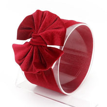 Load image into Gallery viewer, Baby Headband Big Bowknot Baby Girl Bright Colors Headband For Newborn Bow Hair Band Children Head Wrap Hair Accessories
