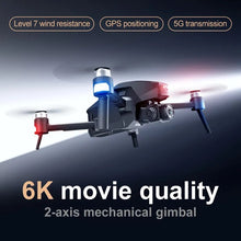 Load image into Gallery viewer, 4DRC 2021 M1 Pro 2 drone 4k HD mechanical 2-Axis gimbal camera 5G wifi gps system supports TF card drones distance 1.6km
