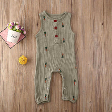 Load image into Gallery viewer, Baby Romper Sleeveless Newborn Baby Girl Boy Clothes Cactus Print Romper Jumpsuit Soft Baby Outfit One Piece Jumpsuit Pajamas
