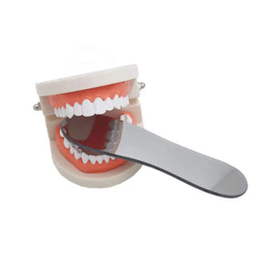 Dental ntraoral Photographic Oral Mouth Glass Orthodontic Mirror Rhodium Occlusal 2-Side Reflector