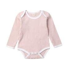 Load image into Gallery viewer, Fashion Newborn Baby Boy Girl Romper Jumpsuit Outfits Knitted Cotton Clothes For Babies In Classic Style
