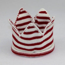 Load image into Gallery viewer, Modern Luxury New Trend  Baby Hat Girls and Boys Crown Knitted Cap Toddler Empty Top Hats Newborn Design Woolen Yarn Bonnet For Kids
