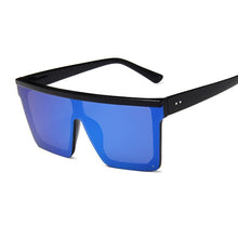 Load image into Gallery viewer, Retro Modern Elegant Square Sunglasses for Women and Lady With Big Frame Fashion Girls Sunglasses In Vintage Style With UV400 Protection

