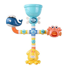 Load image into Gallery viewer, Baby Bath Toys Bubble Machine Crabs Frog Music Kids Bath Toy Bathtub Soap Automatic Bubble Maker
