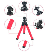 Load image into Gallery viewer, 360 Degree Flexible Lightweight Tripods Phone Holder Camera Desk Universal Portable Holder
