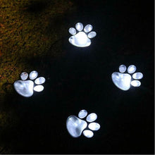 Load image into Gallery viewer, LED Solar Waterproof Cat Dog Animal Paw Shape Lights For Garden Yard Pathway Animal Lover
