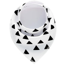 Load image into Gallery viewer, Baby Bibs Triangle scarf Cotton Cartoon Child Bandana Bib Dribble Bibs Newborn BIb for Kids
