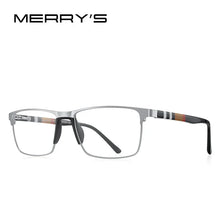 Load image into Gallery viewer, MERRYS DESIGN Men’s Titanium Glasses – Ultralight Square Prescription Frame
