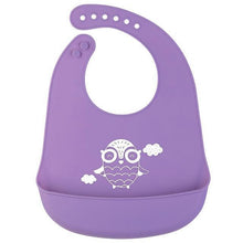 Load image into Gallery viewer, Trend NEW Baby Adjustable Picture Waterproof Saliva Dripping Soft Silicone Bibs For Girls and Boys Kids
