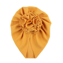 Load image into Gallery viewer, Baby Flower Turban Headwraps Caps Elastic Hair Accessories Bow For Baby Girls
