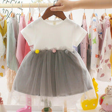 Load image into Gallery viewer, Fashion Modern New Spring Toddler Kids Baby Girls Patchwork Tulle Casual  Princess Dress For Girls
