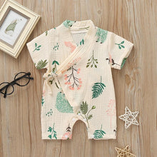 Load image into Gallery viewer, Summer Baby Girl/Boys Clothing Short-sleeved Rompers Jumpsuit Floral Print  Cute Soft Newborn Infant Baby Playwear For Girls and Boys Kids

