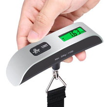 Load image into Gallery viewer, Handled Digital Weighing Steelyard Mini luggage Scale for Fishing Travel Suitcase Electronic Hanging Hook Scale Kitchen Tool
