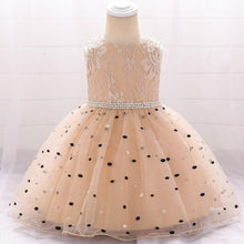 Load image into Gallery viewer, New Baby  Dots Printing Princess  Birthday Dress Ball Gown  Clothing Unique Design Perfect Gift
