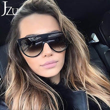Load image into Gallery viewer, Luxury Popular and Famous Elegant Oversized Big Frame Oval Sqaure Woman Vintage Retro Woman  Sunglasses  With UV400 Protection
