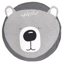 Load image into Gallery viewer, Luxury Mdoern Cartoon Animals Baby Play Mat Foldable Kids Crawling Pad Round Carpet Rug Toys Cotton Children Room Decor Photo Props Carpet For Kids
