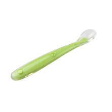 Load image into Gallery viewer, Baby Soft Silicone Spoon Candy Color Temperature Sensing Spoon Children Food Baby Feeding Tools Unique Design Perfect Gift
