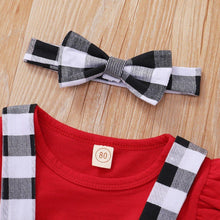 Load image into Gallery viewer, Cute Outfits Autumn Winter Plaid Suspender  Christmas Dress Clothing  Kids Girls Skirts
