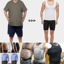 Load image into Gallery viewer, Men Slimming Body Shaper Belly Control Shapewear Man Shapers Modeling Underwear Waist Trainer Corrective Posture Vest Corset
