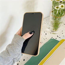 Load image into Gallery viewer, Simple Wood Compress Sawdust Phone Case For iPhone 14 13 Pro Max 12 11 X XR XS 6 7 8 Plus Solid Shockproof Breathable Cover Ultra Thin Full Body Dustproof Anti Fingerprint Scratch-Resistant Case iPhone
