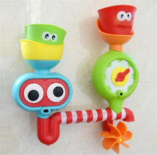 Load image into Gallery viewer, Bath Toys Suction Cup Marble Race Orbits Track Kids Bathroom Bathtub Play Water Toy Shower Games For Kids
