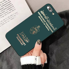 Load image into Gallery viewer, Fashion Passport Phone Case For Iphone 13 8 7 6 6s Plus X 5s Se 2020 Xr 11 12 Pro Xs Max Soft Cover Silicone Bumper Case

