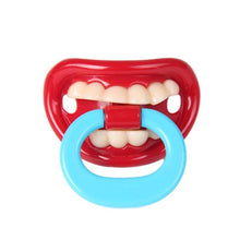 Load image into Gallery viewer, Baby Pacifier Nipple Soother Joke Prank Toddler Nipple Teether Newborn Pacifier Clips For Baby and Kids

