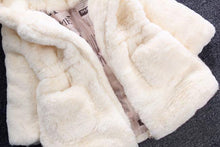 Load image into Gallery viewer, Baby Girl Modern Designer Style Jacket Hooded Cute Thicker Warm Soft Toddler Coat  For Kids
