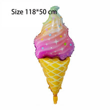 Load image into Gallery viewer, Big Popular Decorations Ballons in Donuts Lip Stick Ice Cream and Rainbow Style Balloons For Kids  Baby and Birthday Decorations Inflatable Helium

