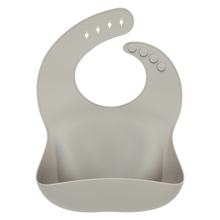 Load image into Gallery viewer, Solid Silicone Bibs Baby Feeding Saliva Towel Waterproof Soft Cloths Bandana Lightweight Infant Bibs
