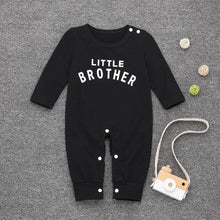 Load image into Gallery viewer, Newborn Baby Button Letter Long Sleeve Romper / jumpsuit for baby girls and boys.
