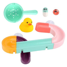 Load image into Gallery viewer, Bath Toys Suction Cup Marble Race Orbits Track Kids Bathroom Bathtub Play Water Toy Shower Games For Kids
