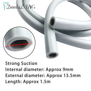 Dental Saliva Ejector Strong Weak Suction Tube tubing Hose pipes for Dental Chair Turbine Unit Universal Valves Tip Adaptor