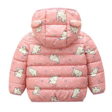Load image into Gallery viewer, Baby Girls Winter Jackets For Children Spring Autumn Outerwear Hooded Infant Coats In Modern  Design For Girls and Boys

