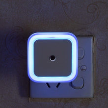 Load image into Gallery viewer, STEVVEX Wireless Sensor LED Night Light with  EU and  US Plug Mini Square Night Lights For Baby Room Bedroom Corridor Lamp multi purpose
