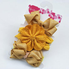 Load image into Gallery viewer, Luxury Modern Baby Headband Crown Flower Bows Hairband Baby Girl Headbands Newborn Hair Accessories Elastic Baby Hair Band
