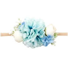 Load image into Gallery viewer, Handmade Luxury Pearl Baby Headbands Bundle Nylon Elastic  Newborn Hair Accessories for Girls Kids
