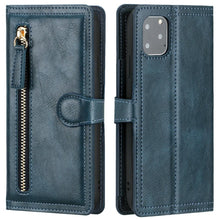 Load image into Gallery viewer, Luxury Leather Flip Wallet Case For iPhone 14 13 Pro MAX 11 12 Mini X XS XR Card Holder Stand Cover Shockproof PU Leather Wallet Card Holder Slots Cover Iphone Phone Case With Magnetic Buckle

