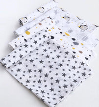 Load image into Gallery viewer, Muslin Cotton Diaper Baby Blankets Newborn Swaddle Blanket Infant Multi Purpose Bath Towel
