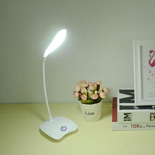 Load image into Gallery viewer, STEVVEX Reading Table Lamp LED Stand Desk Lamp With Rechargeable Battery Levels Brightness Study Reading Desk Lamp For Student Office
